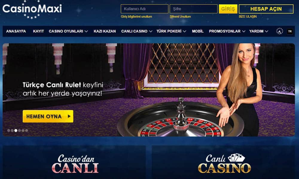 Casinomaxi Bahis Sitesi