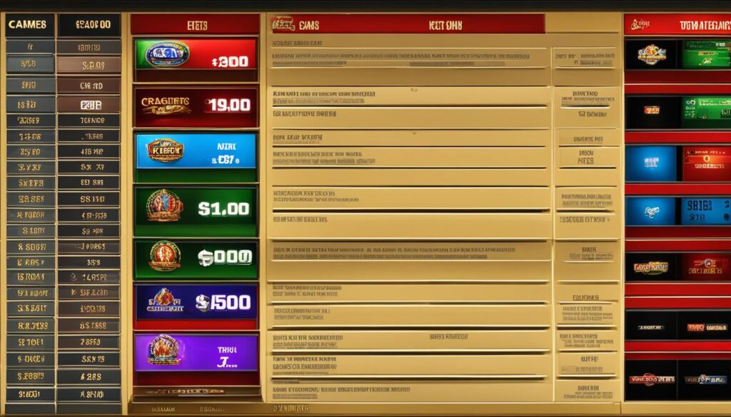 Bets10 Casino karşılaştırmalı tablo