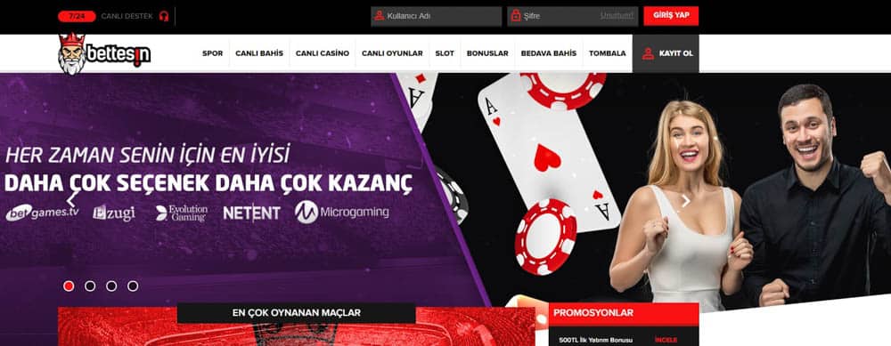 Bettesin Bahis Sitesi
