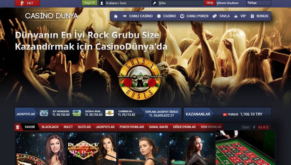 Casino Dunya Giris