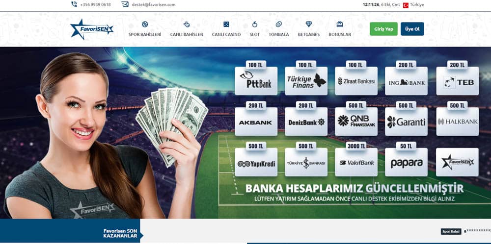 Favorisen Giris Adresi