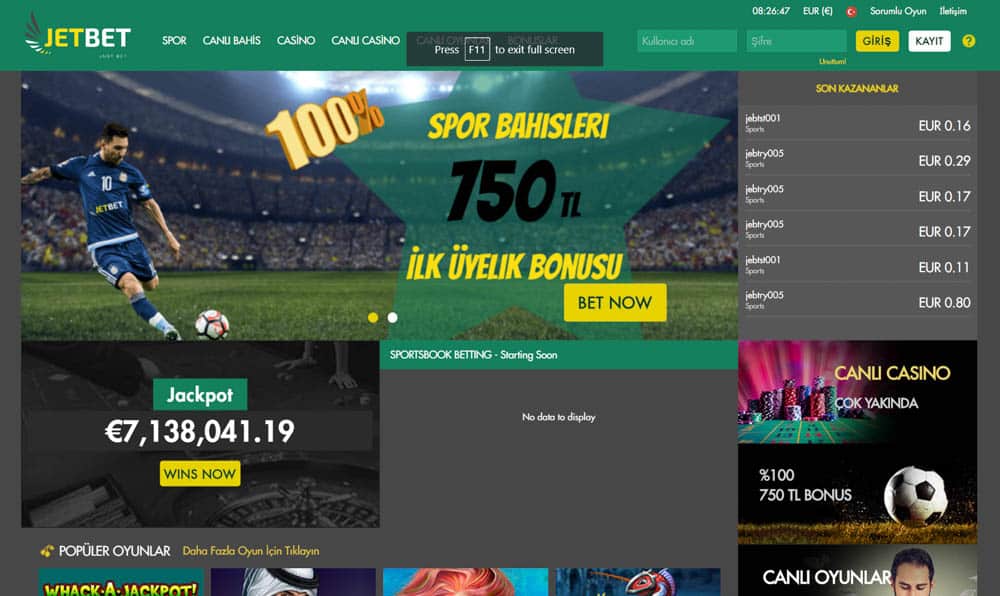 Jetbet Bahis Sitesi
