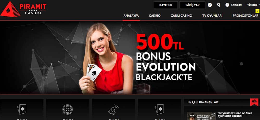Piramitcasino Site Bahis Oyunlari