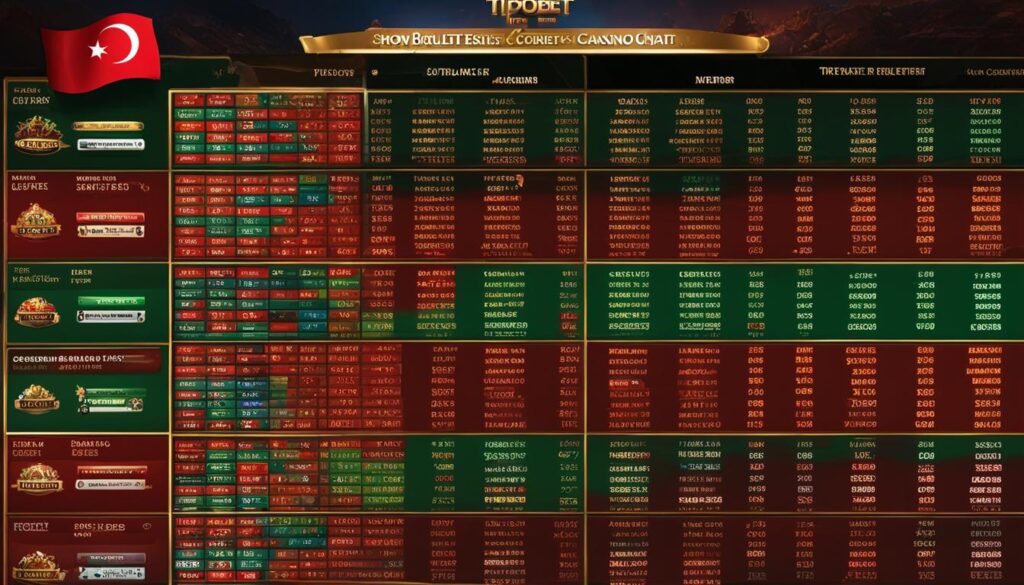 Tipobet Casino karşılaştırmalı tablo Tipobet Casino karşılaştırmalı tablo