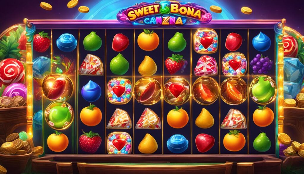 Sweet Bonanza oyununu temsil eden bir görsel Sweet Bonanza oyununu temsil eden bir görsel
